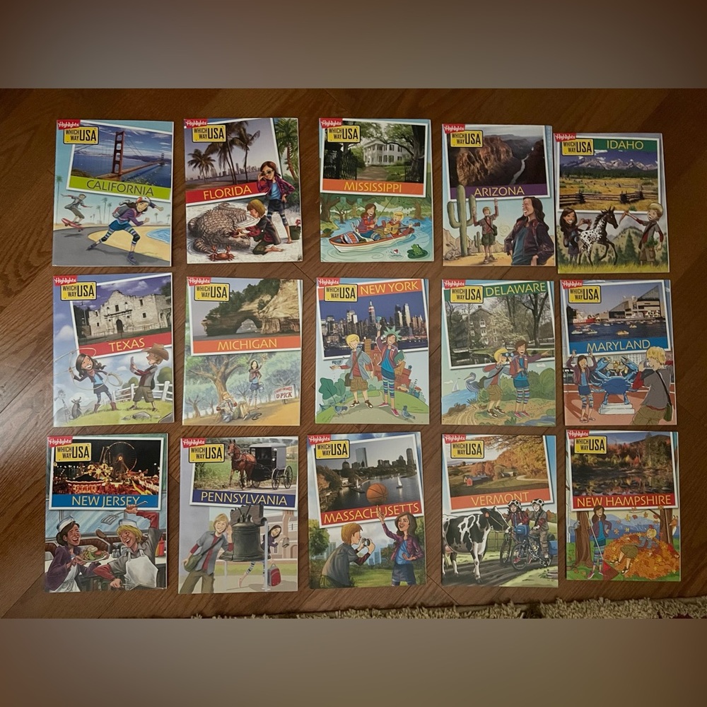 Highlights Any Which Way USA Activity Books